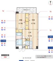 グランマコイ博多の間取り画像