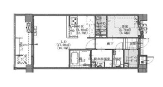 MCG鳥飼の間取り画像