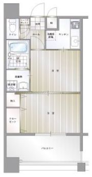 エンクレスト中呉服の間取り画像