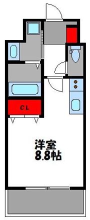 SQUARE箱崎の間取り画像