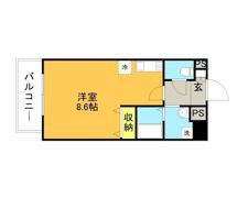 アリターレ薬院の間取り画像