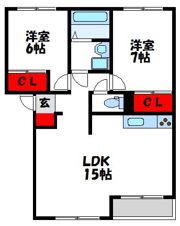 シーサイドヒルズHK‐IIIの間取り画像