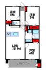 エイルマンション新宮の間取り画像