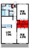 シーサイドヒルズHK-IIの間取り画像