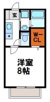 ハッピータウン幸の間取り画像