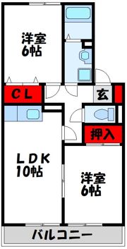 フォレストハイム B棟の間取り画像