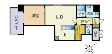 Granriver HAKATAの間取り画像