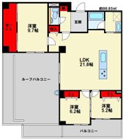 グランデ東雲の間取り画像