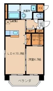 Island博多駅南の間取り画像