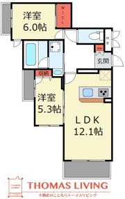 U residence 東比恵の間取り画像