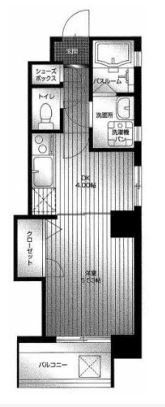 ローズモント・フレア博多の間取り画像