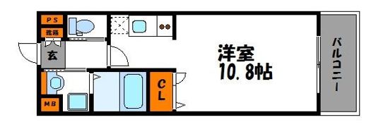 ウインステージ平尾の間取り画像