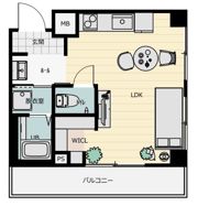 ライオンズマンション薬院中央の間取り画像
