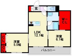 シャーメゾンステージ井尻の間取り画像