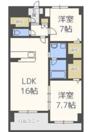 ラ・シルフィード博多駅南の間取り画像