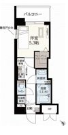 ギャラクシー南福岡駅前の間取り画像