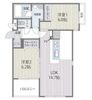 HEIRESS HIRAOの間取り画像