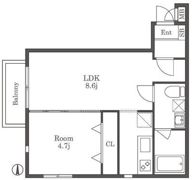 ソリッド西公園の間取り画像