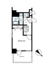 ラフィネス薬院イーストタワーの間取り画像