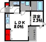 R-smart PONOの間取り画像
