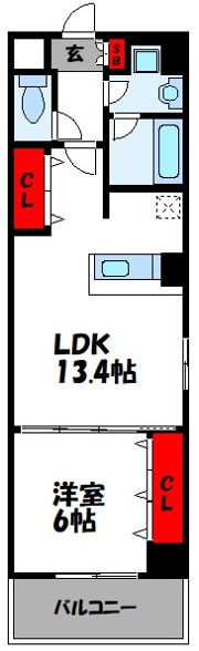 アークコートの間取り画像