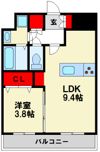 LIBTH南福岡の間取り画像