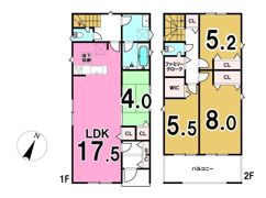 西戸崎1丁目戸建の間取り画像