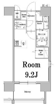 エンクレスト千早の間取り画像