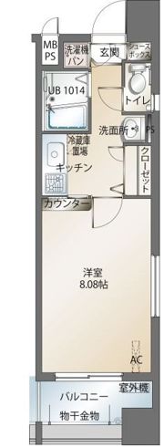 エンクレスト天神東IIの間取り画像