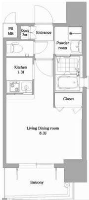 エンクレストwith天神東の間取り画像