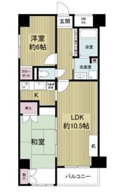 フォレステージュ天神の間取り画像