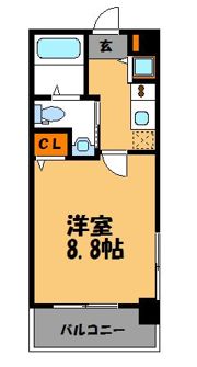 ラフォーレ大濠パークアベニューの間取り画像