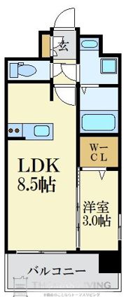 グランフォーレ県庁前アネックスの間取り画像