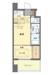 エステート・モア・天神の間取り画像