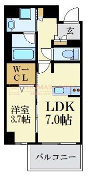 LANDIC O2239の間取り画像