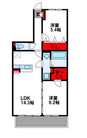 ソシアの間取り画像