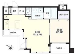 クレアフォーシーズンズの間取り画像