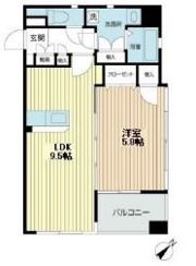 レジディア博多駅南の間取り画像