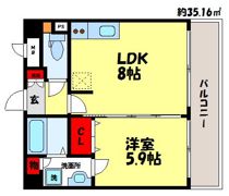 ビューラー野多目の間取り画像