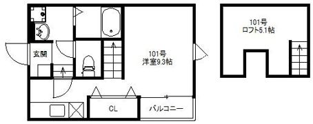 ポラリス美野和IIの間取り画像