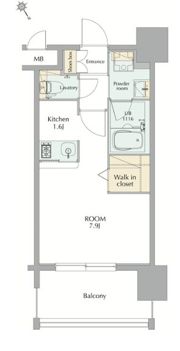 エンクレストGRAN博多駅前の間取り画像