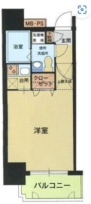 エステート・モア・天神倶楽部の間取り画像