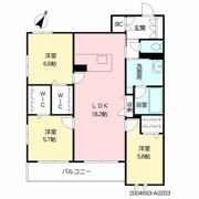 シャーメゾンKreis＆Liliの間取り画像