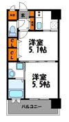 エンクレスト薬院LUCEの間取り画像