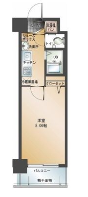 エンクレスト赤坂壱番館の間取り画像