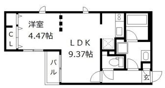 Branche平尾の間取り画像