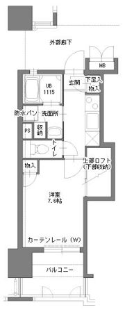 アクタス博多Vタワーの間取り画像