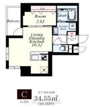 リューデサンテの間取り画像