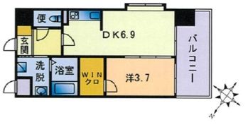 カーサエンペサールの間取り画像