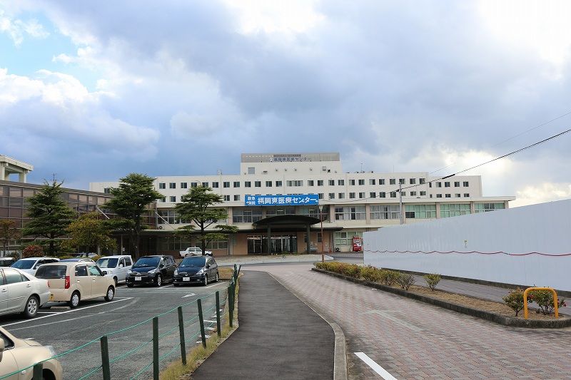 近くの福岡東医療センターまで1,400m（徒歩18分）